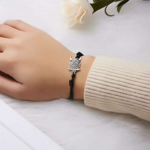Owl Bracelet Fashion Wish String Adjustable Friend - Picture 3 of 8